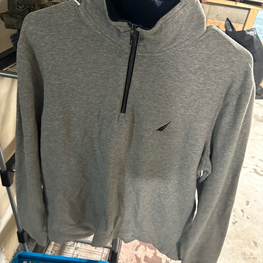 Nautica Men's Gray Sweater